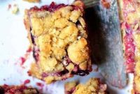 Sweet Blueberry Streusel Squares