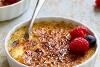 Decadent Vanilla Bean Creme Brulee for Two