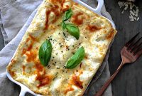 Pesto Lasagna with Green Beans and Potatoes