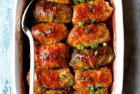 Asian Spiced Pork Cabbage Bundles