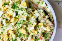 Kickin’ Horseradish Potato Salad