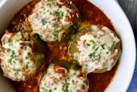 Tuscan Stuffed Bell Peppers