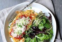 Golden Parmesan Cauliflower Bake