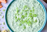Vibrant Cold Spinach Artichoke Dip Mayo Free