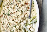 Creamy Chicken Divan with Fresh Asparagus