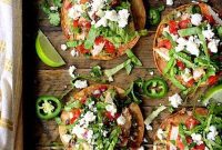 Fiesta Chicken Tostadas