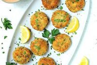 Golden Shrimp Cakes with Fire-Roasted Red Pepper Aioli