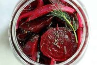Vibrant Quick-Pickled Dill Beets