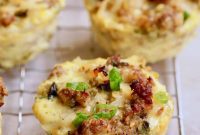 Hearty Breakfast Sausage Egg Muffins