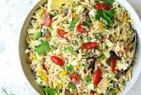 Zesty Greek Orzo Salad
