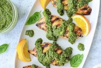 Citrus-Infused Grilled Chicken with Bold Basil Chimichurri
