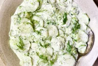 Velvety Cool Cucumber Salad