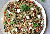Vibrant Mediterranean Farro Bowl