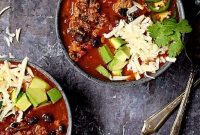 Robust Turkey Black Bean Chili