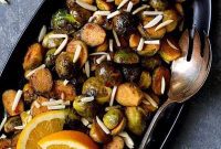 Sweet Heat Orange Glazed Brussels Sprouts