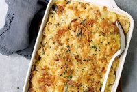 Golden Cabbage Potato Bake