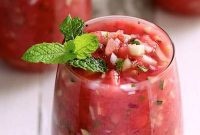 Refreshing Watermelon Gazpacho