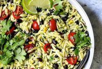 Vibrant Southwestern Orzo Salad with Zesty Cilantro-Lime