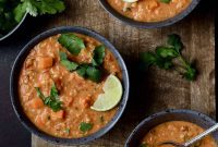 Aromatic Thai Red Curry Lentil Bowl