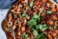 Flavorful Ground Turkey Picadillo
