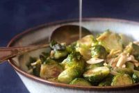 Brown Butter Brussels Bliss with Toasted Almonds