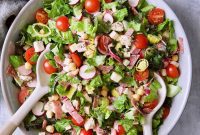 Hearty Italian Chopped Chicken Salad