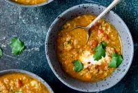 Hearty Ethiopian Red Lentil and Vegetable Stew