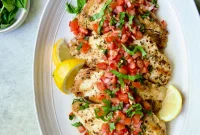 Golden Bruschetta Chicken
