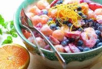 Sunshine Fruit Medley with Orange Vanilla Yogurt