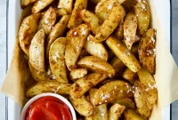 Irresistible Golden Potato Wedges