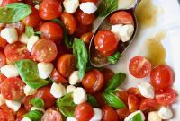Bursting Cherry Tomato Caprese
