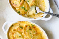 Decadent Potato Gratin for Two