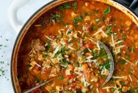Hearty Italian Sausage & Vegetable Soup