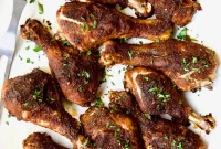 Zesty Baked Cajun Chicken Drumsticks