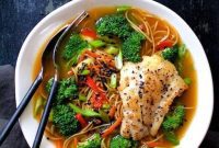 Comforting Asian Fish Noodle Soup Bowls