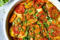 Aromatic Moroccan Potato Tagine