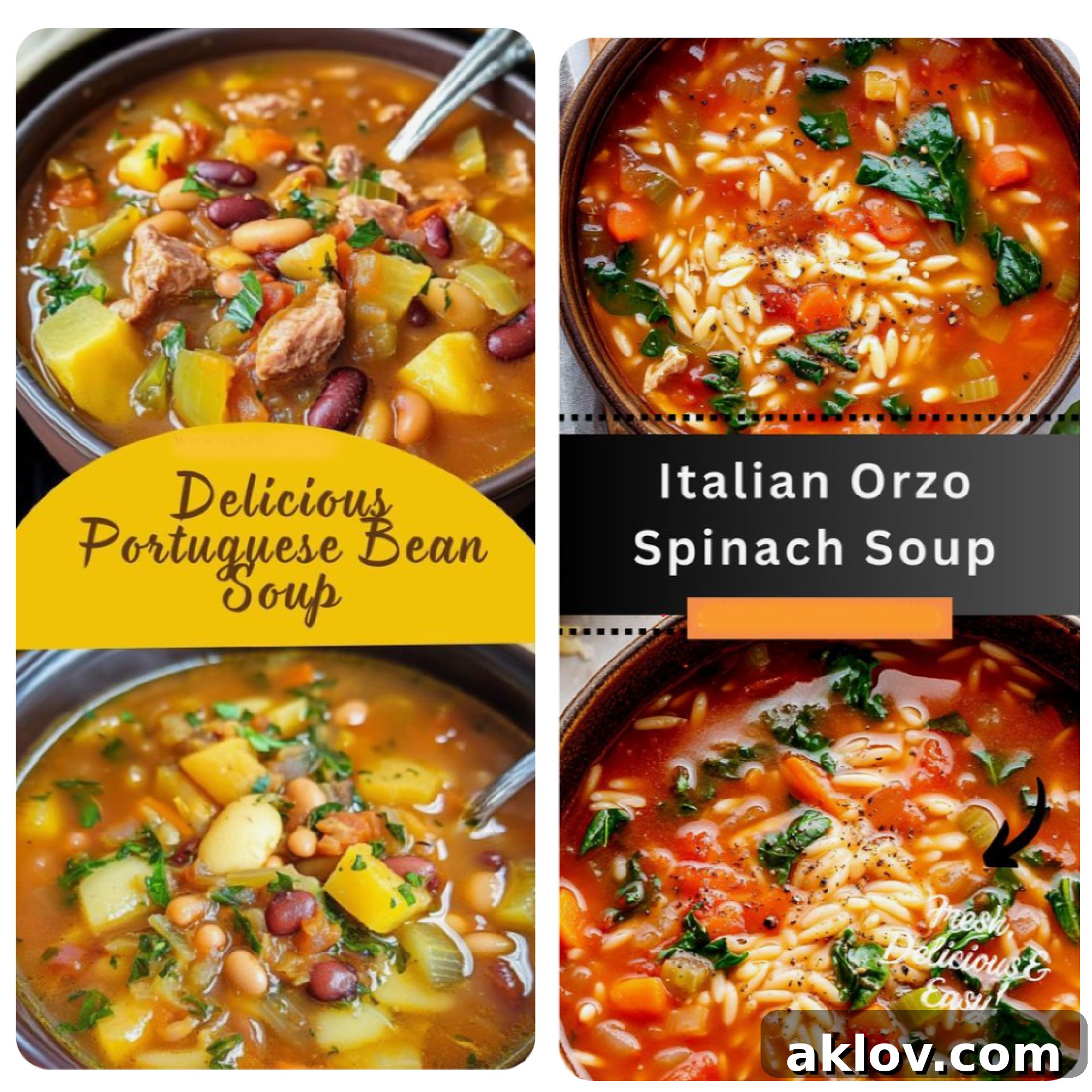 Example of an AI-generated Pinterest pin using a stacked image format for increased visibility.
