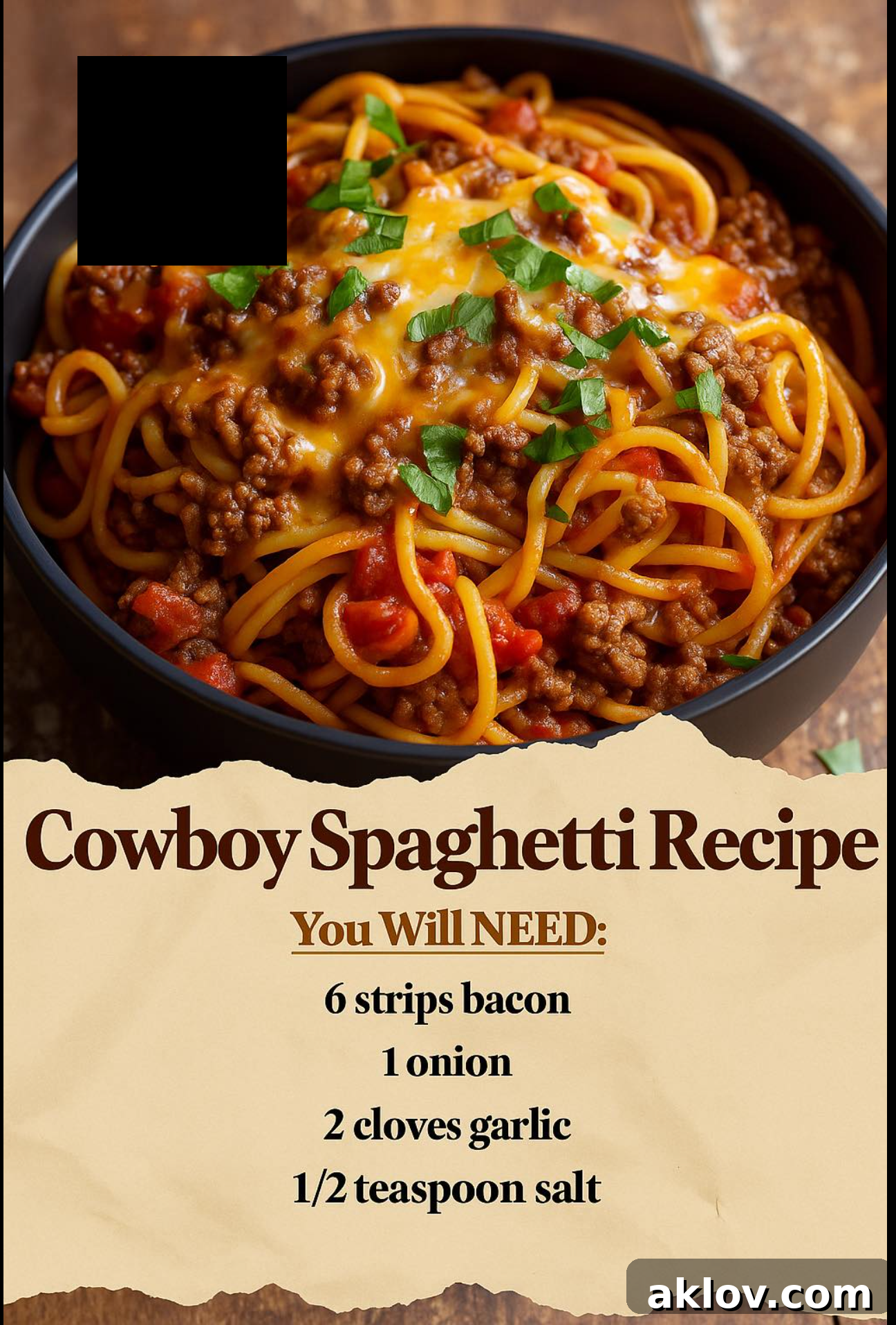AI-generated Facebook post format showing ingredients on a ripped paper overlay, a common deceptive tactic.