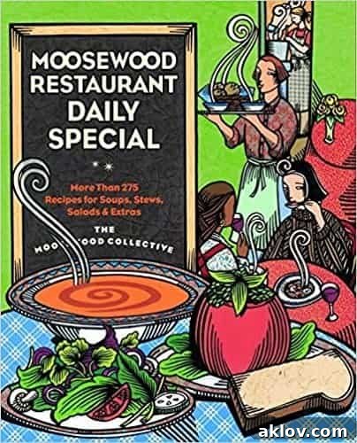Photo of the cover of the Moosewood Restaurant Daily Special cookbook.