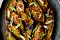 Thai Sweet Chili Glazed Eggplant Recipe