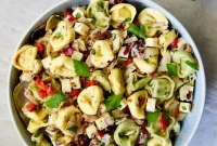 Antipasto Tortellini Salad with Italian Meats & Peppers