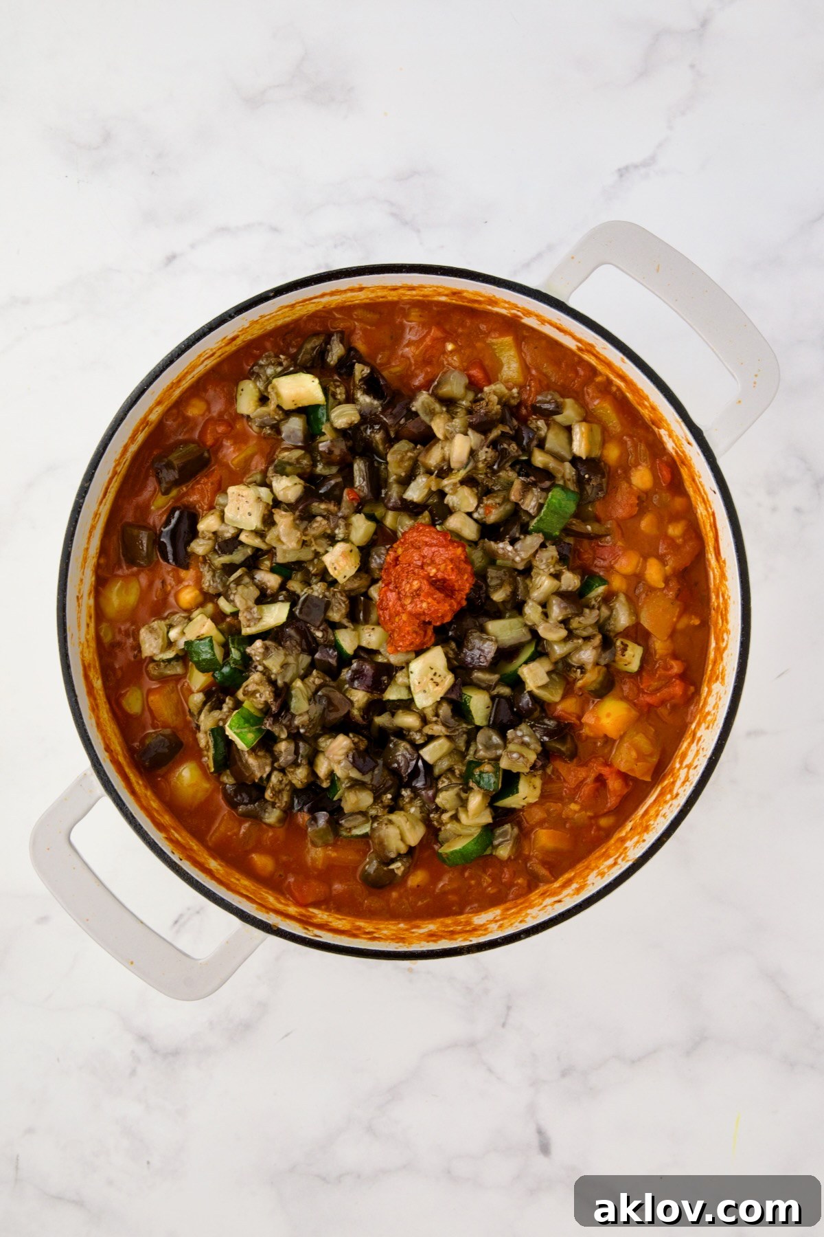Eggplant and zucchini added back